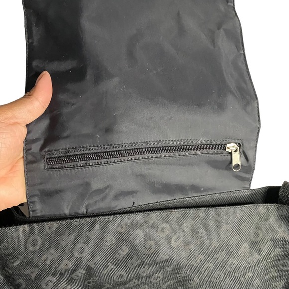 Torre & Tagus Unisex Black Shopping Stylish Tote Bag - Picture 2 of 6